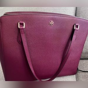 Tory Burch Emerson Large Laptop Tote Bag